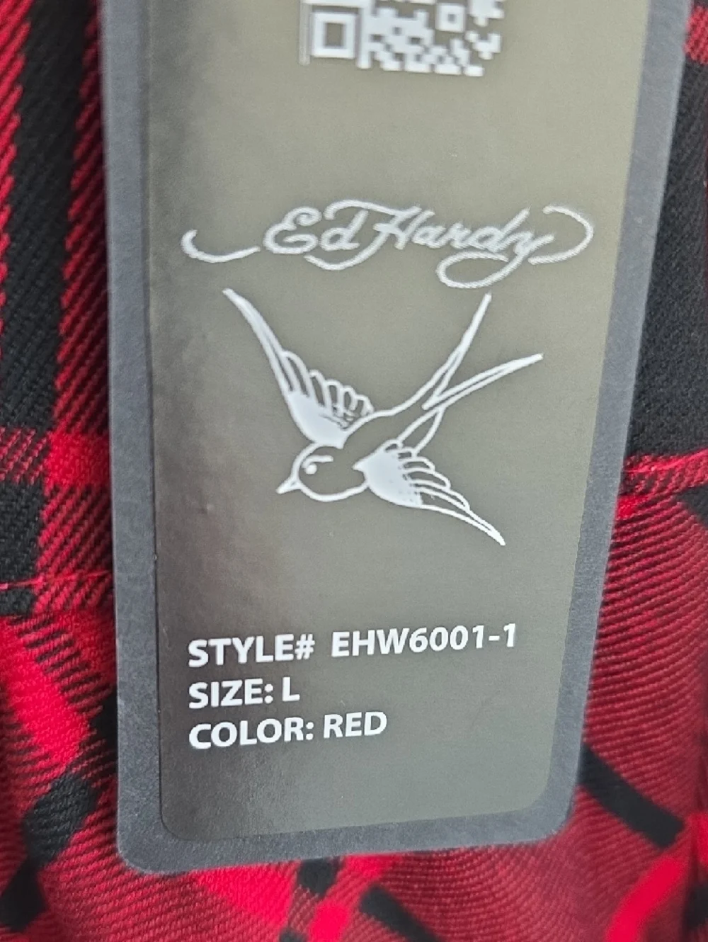Ed Hardy Dragon Plaid Mini Skirt - Picture 6 of 9